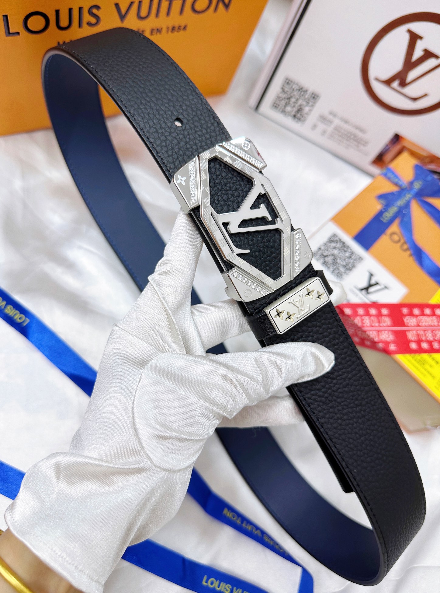 【LOUIS VUITTON】(ルイヴィトン) 3.8cmベルト メンズ  24706-BRAND OFF