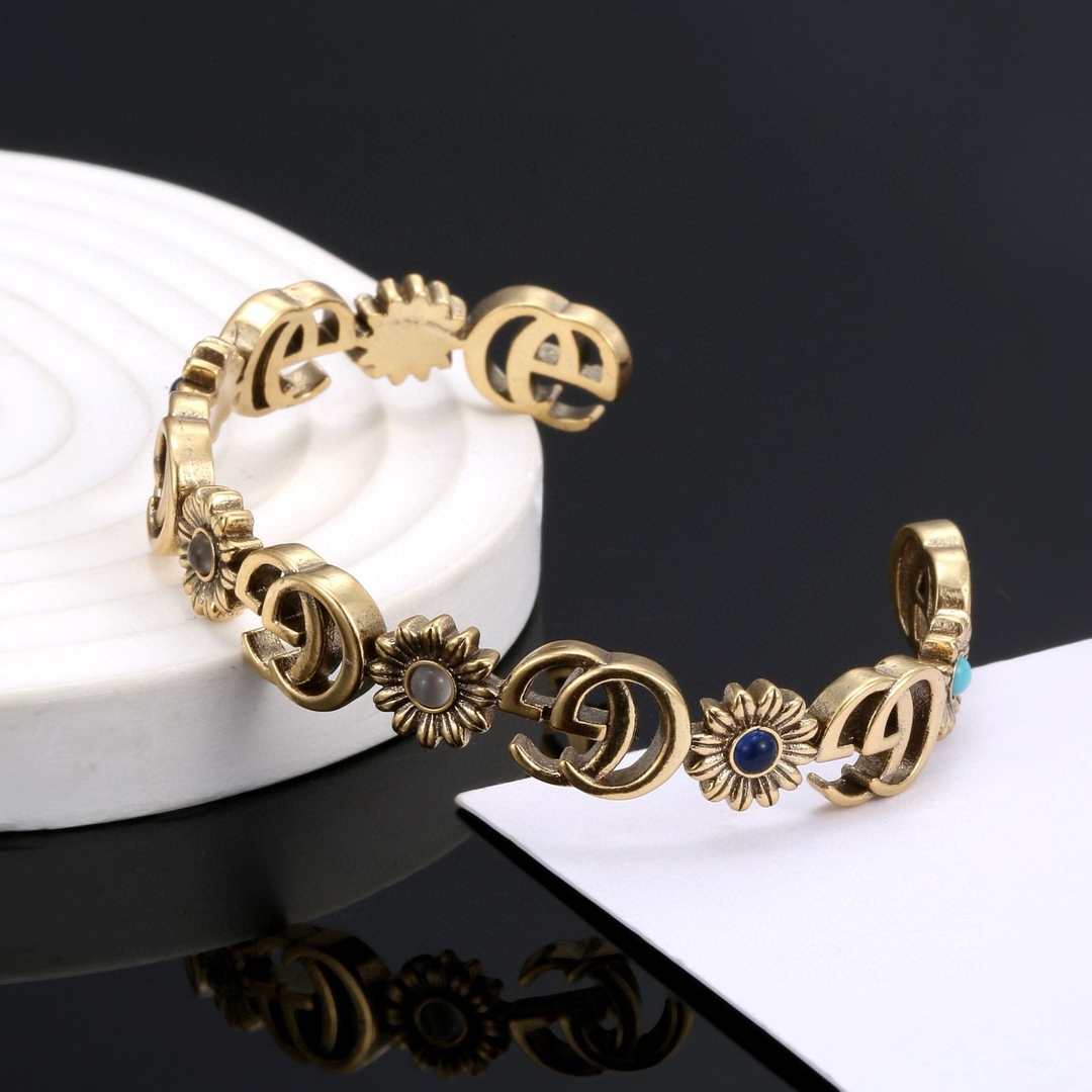 【GUCCI】ブレスレット、ファッションシンプルなスタイル 2474-BRAND OFF