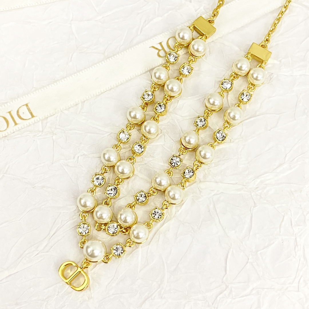 【DIOR】ネックレス、新しいネックレス万能シンプルファッションオーナメント 2473-BRAND OFF