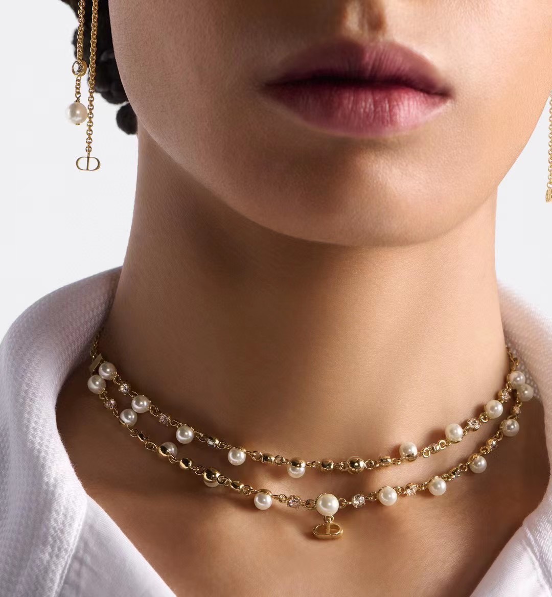 【DIOR】ネックレス、新しいネックレス万能シンプルファッションオーナメント 2473-BRAND OFF