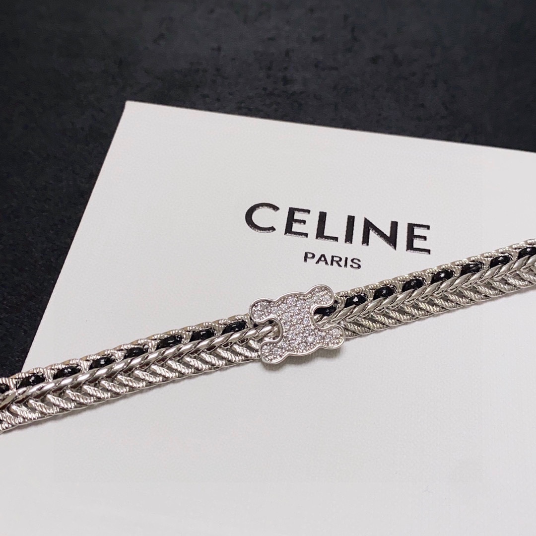 【CELINE】ネックレス、新しいネックレス万能シンプルファッションオーナメント 2474-BRAND OFF