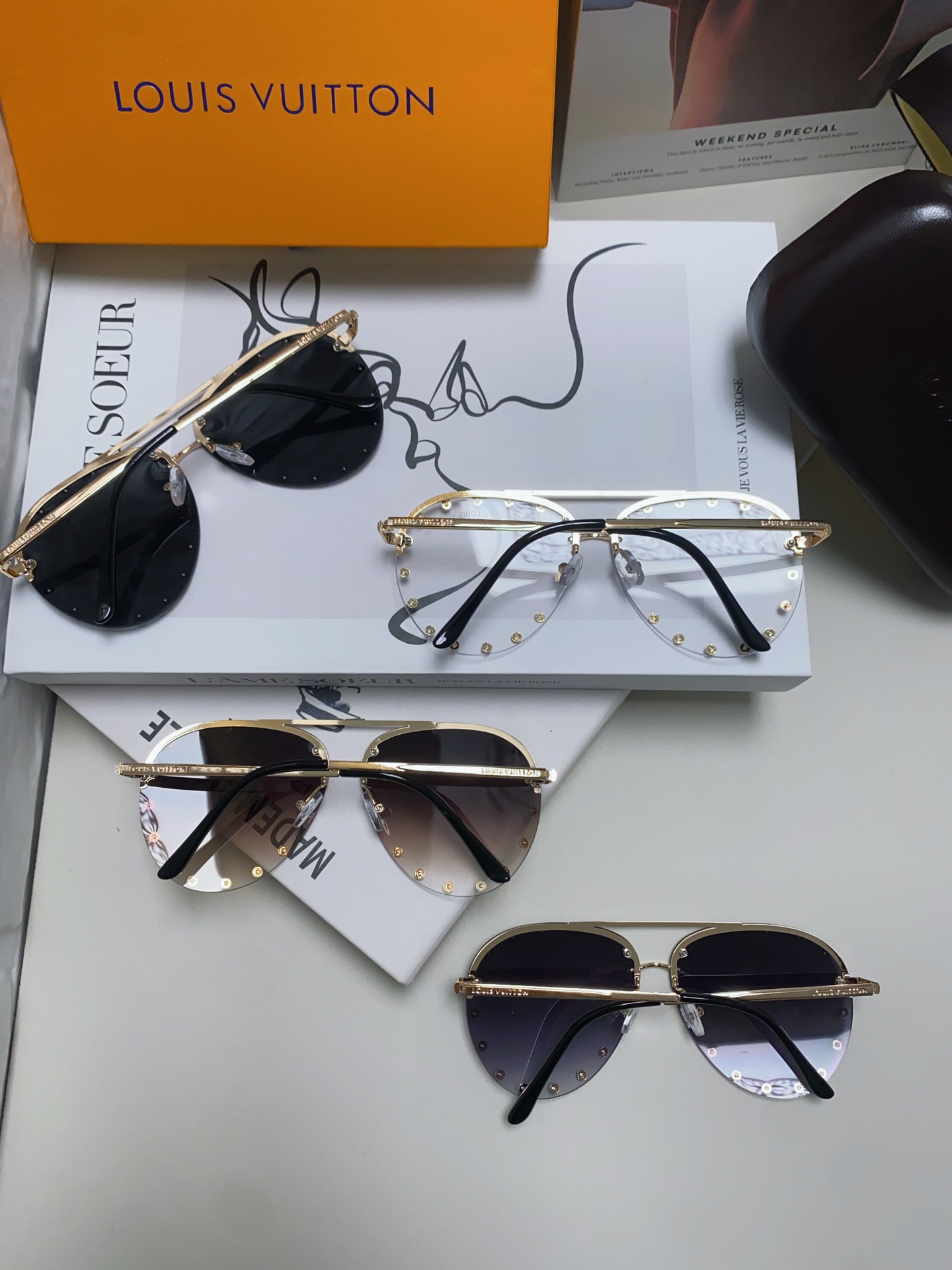 LOUIS VUITTON(ルイヴィトン) サングラス 24706-BRAND OFF