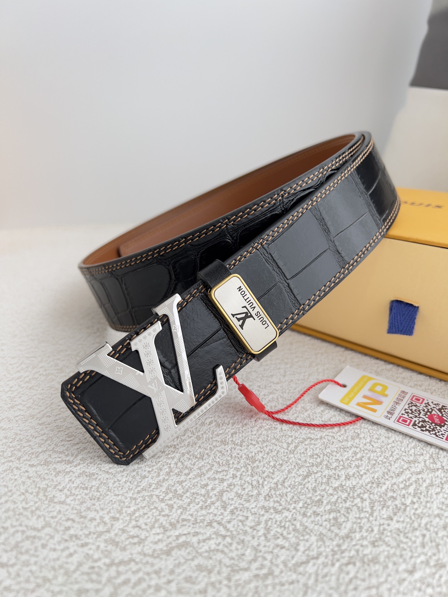 【LOUIS VUITTON】(ルイヴィトン) 3.8cmベルト メンズ  24706-BRAND OFF