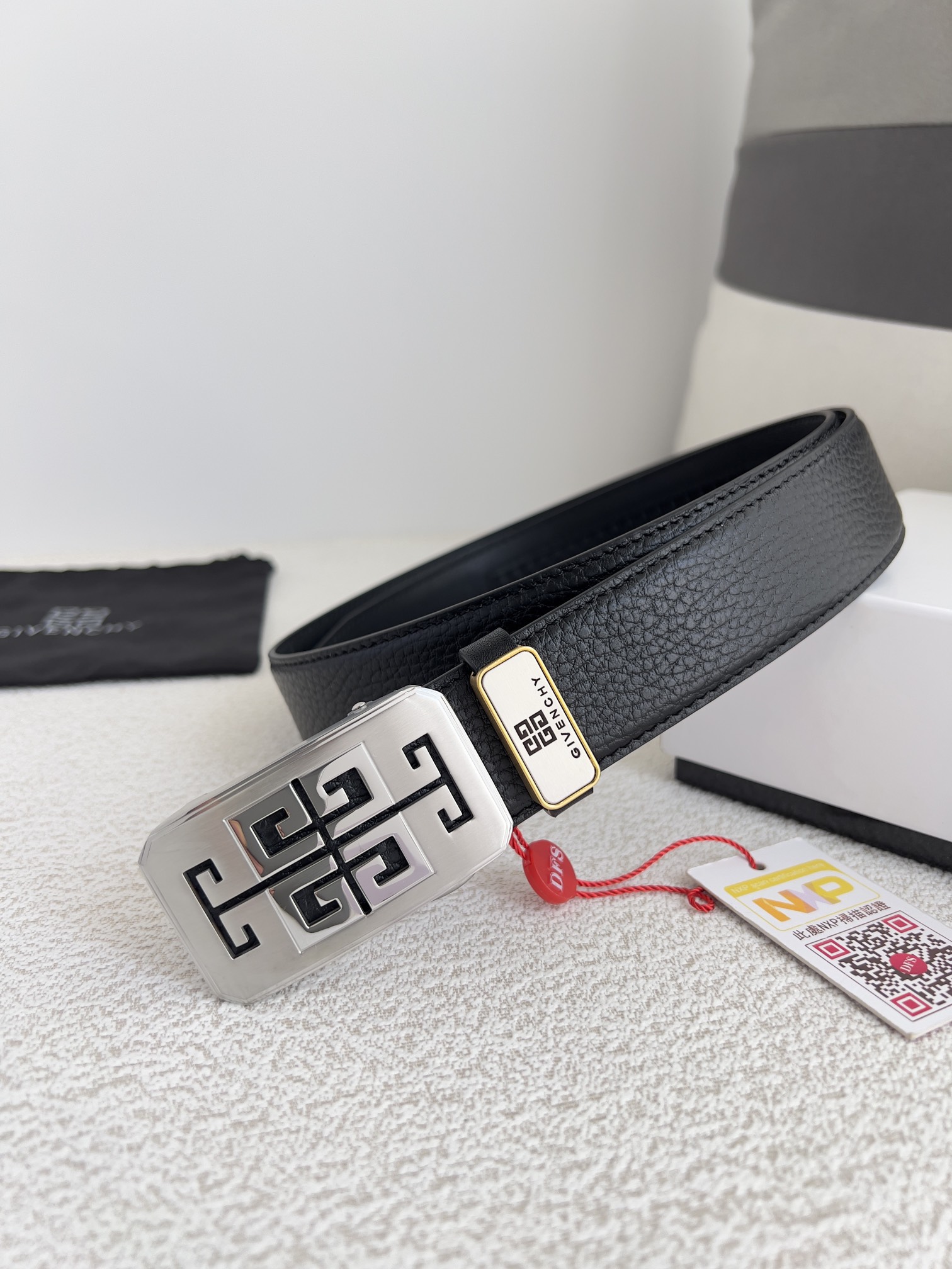 【GIVENCHY】(ジバンシー) 3.5cmベルト メンズ 24706-BRAND OFF