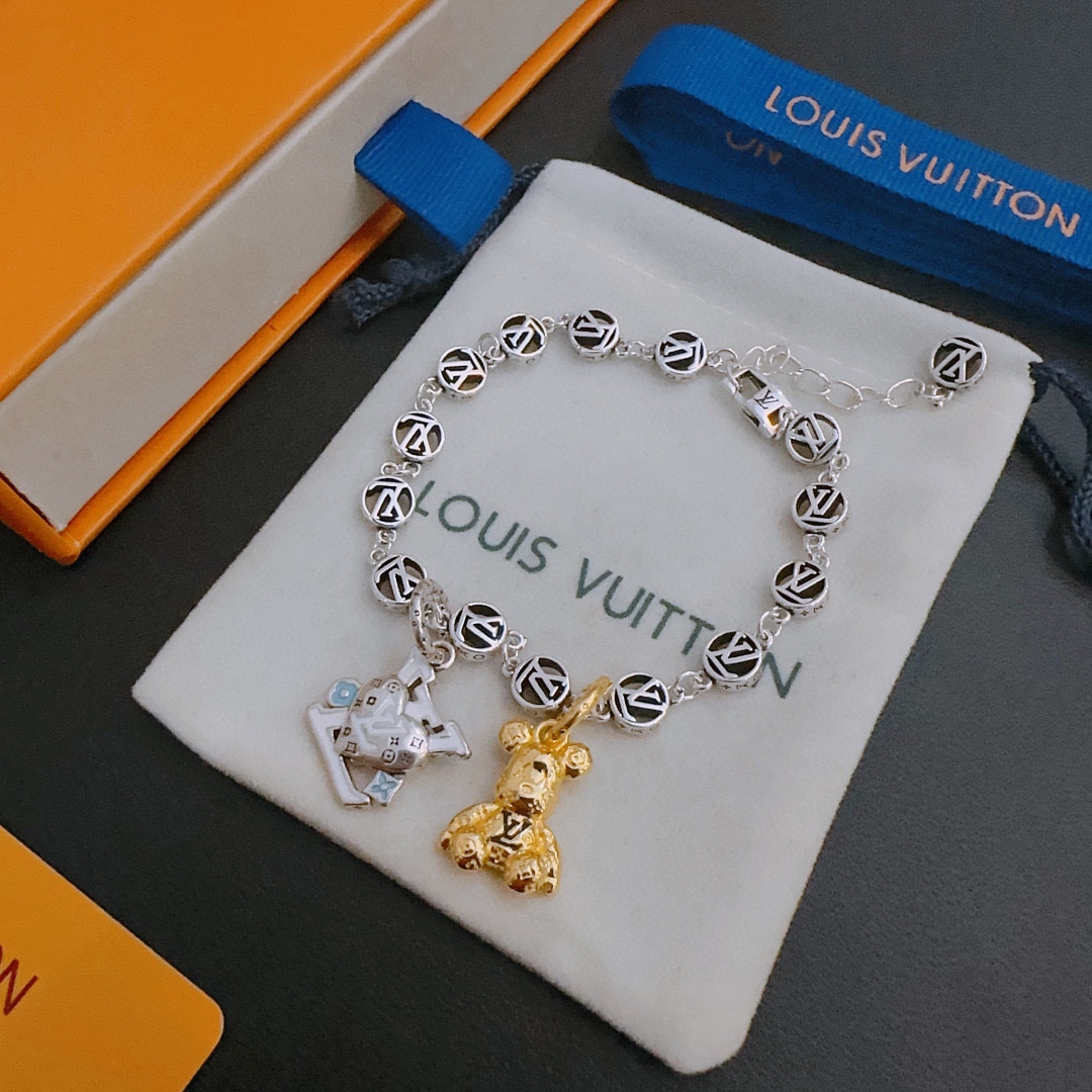 【LOUIS VUITTON】ブレスレット、ファッションシンプルなスタイル 240728-BRAND OFF