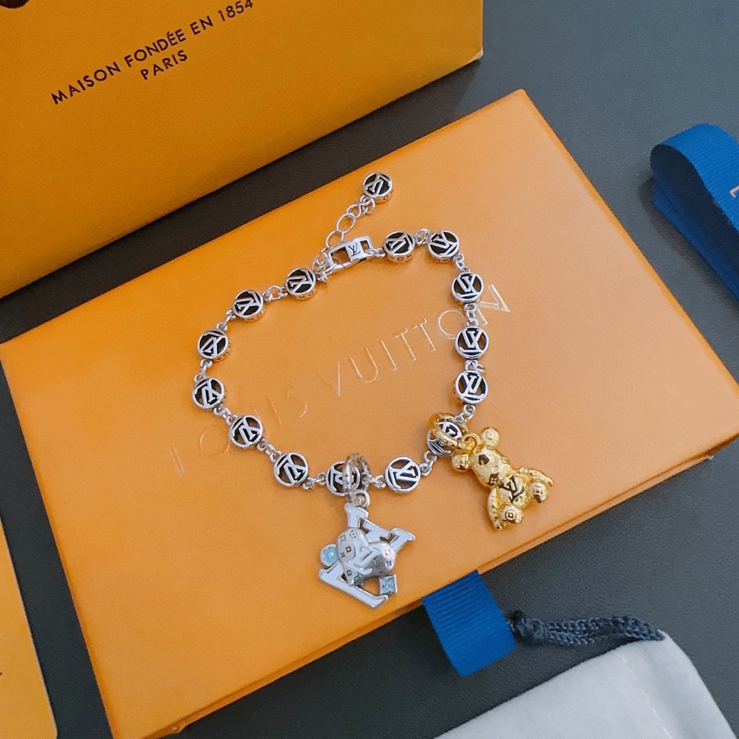 【LOUIS VUITTON】ブレスレット、ファッションシンプルなスタイル 240728-BRAND OFF