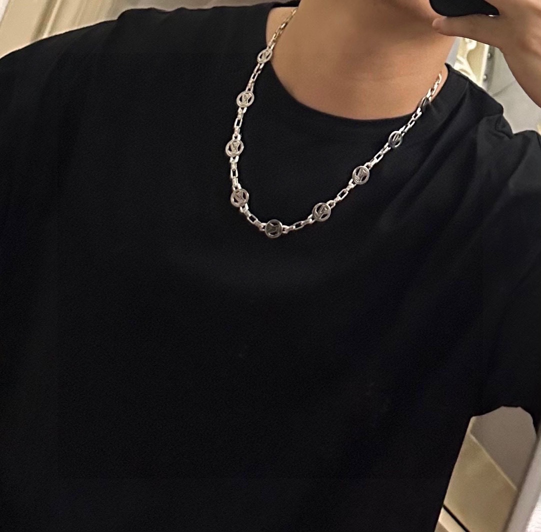 【LOUIS VUITTON】ネックレス、新しいネックレス万能シンプルファッションオーナメント 240728-BRAND OFF