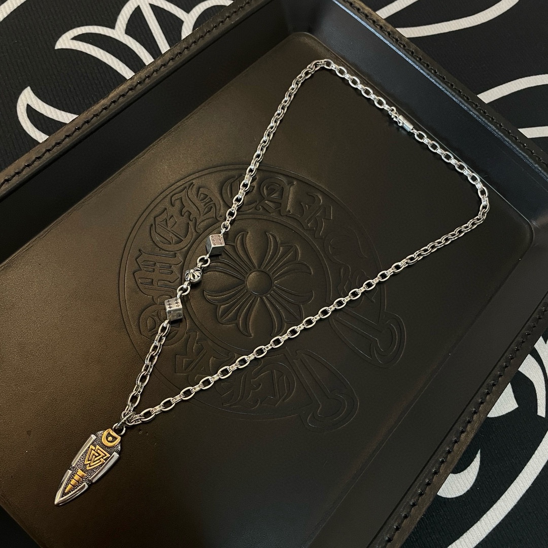 【CHROME HEARTS】ネックレス、新しいネックレス万能シンプルファッションオーナメント 240727-BRAND OFF