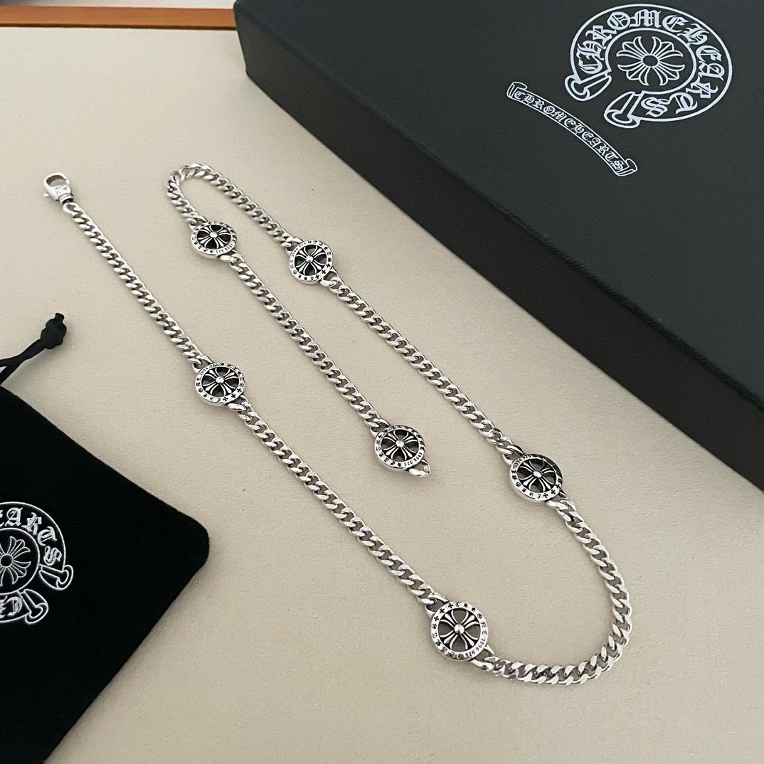 【CHROME HEARTS】ネックレス、新しいネックレス万能シンプルファッションオーナメント 240727-BRAND OFF