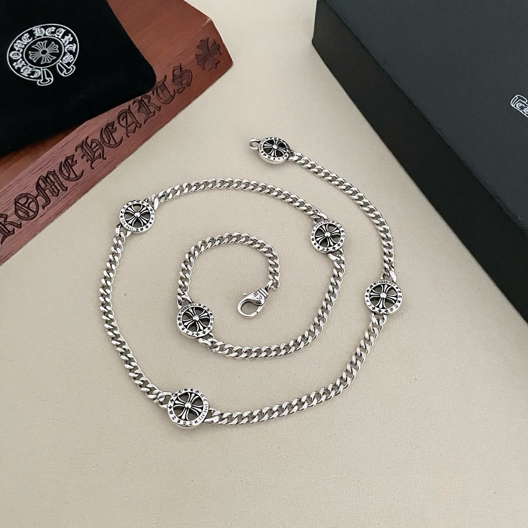 【CHROME HEARTS】ネックレス、新しいネックレス万能シンプルファッションオーナメント 240727-BRAND OFF