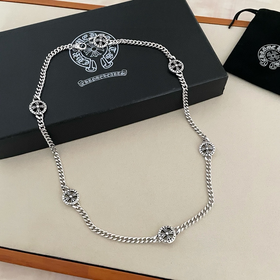 【CHROME HEARTS】ネックレス、新しいネックレス万能シンプルファッションオーナメント 240727-BRAND OFF