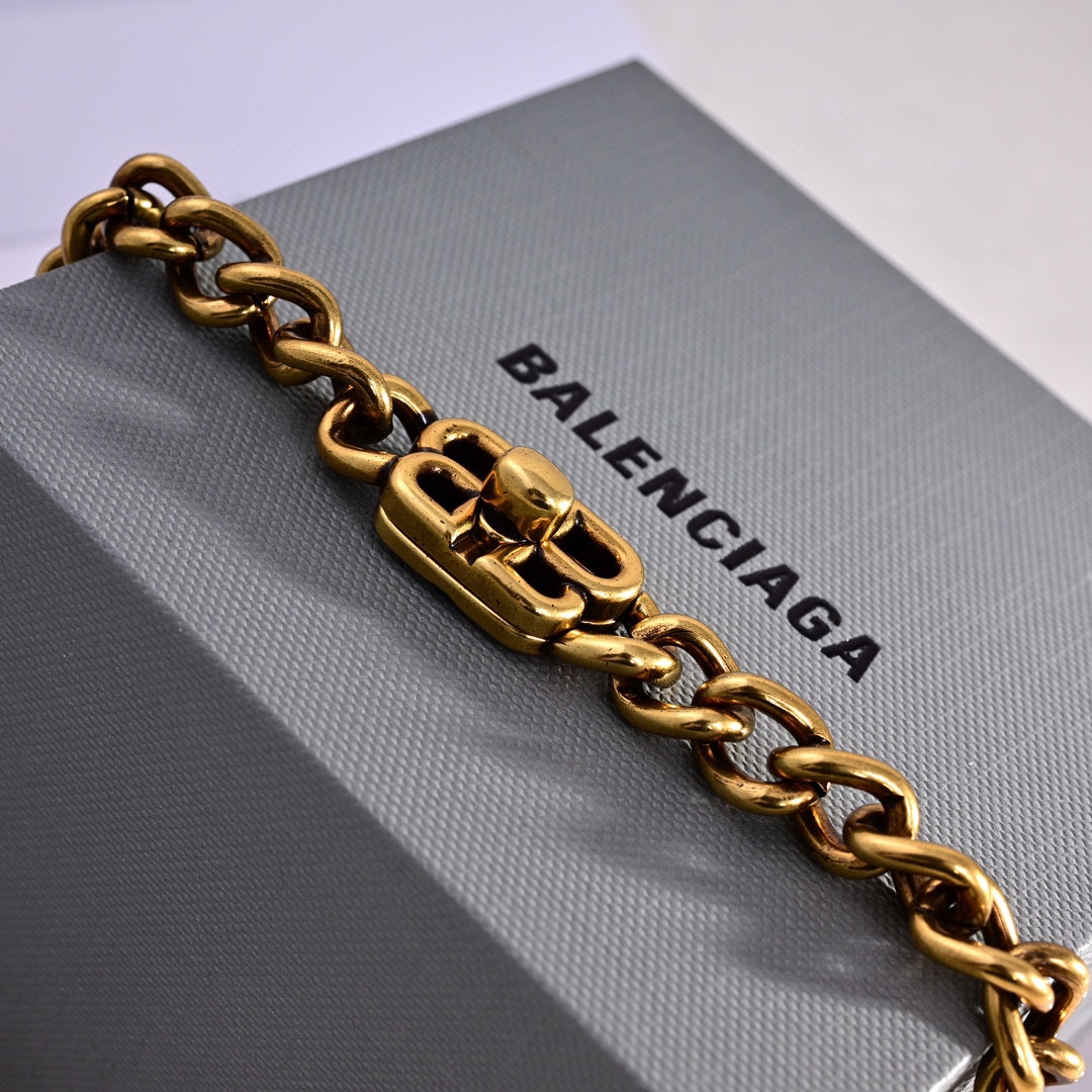 【2026】【BALENCIAGA】ネックレス、新しいネックレス万能シンプルファッションオーナメント  240814-BRAND OFF