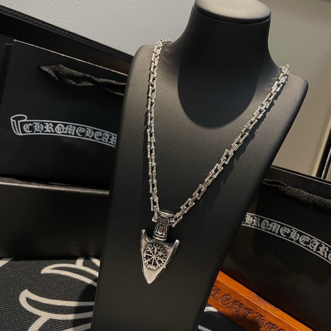【CHROME HEARTS】ネックレス、新しいネックレス万能シンプルファッションオーナメント 240727-BRAND OFF
