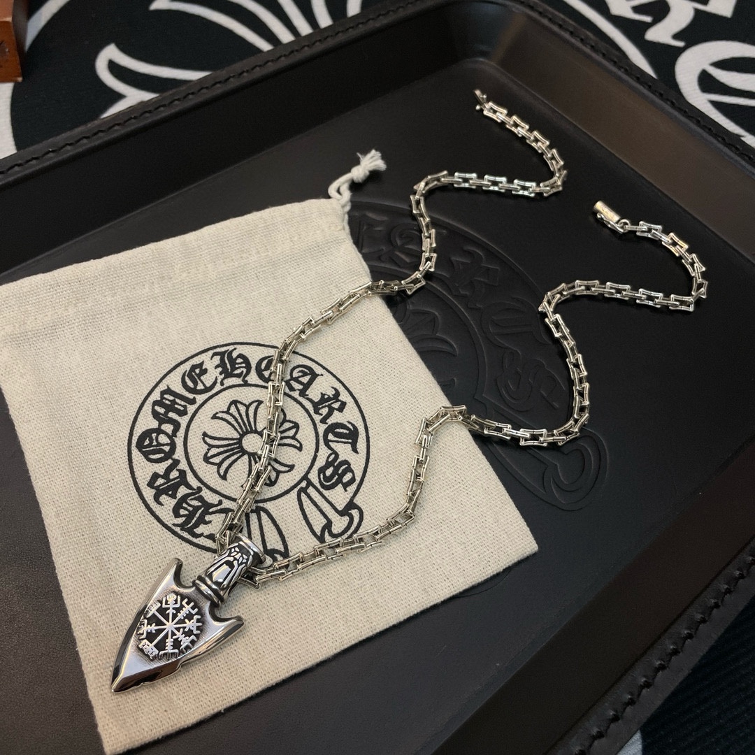 【CHROME HEARTS】ネックレス、新しいネックレス万能シンプルファッションオーナメント 240727-BRAND OFF