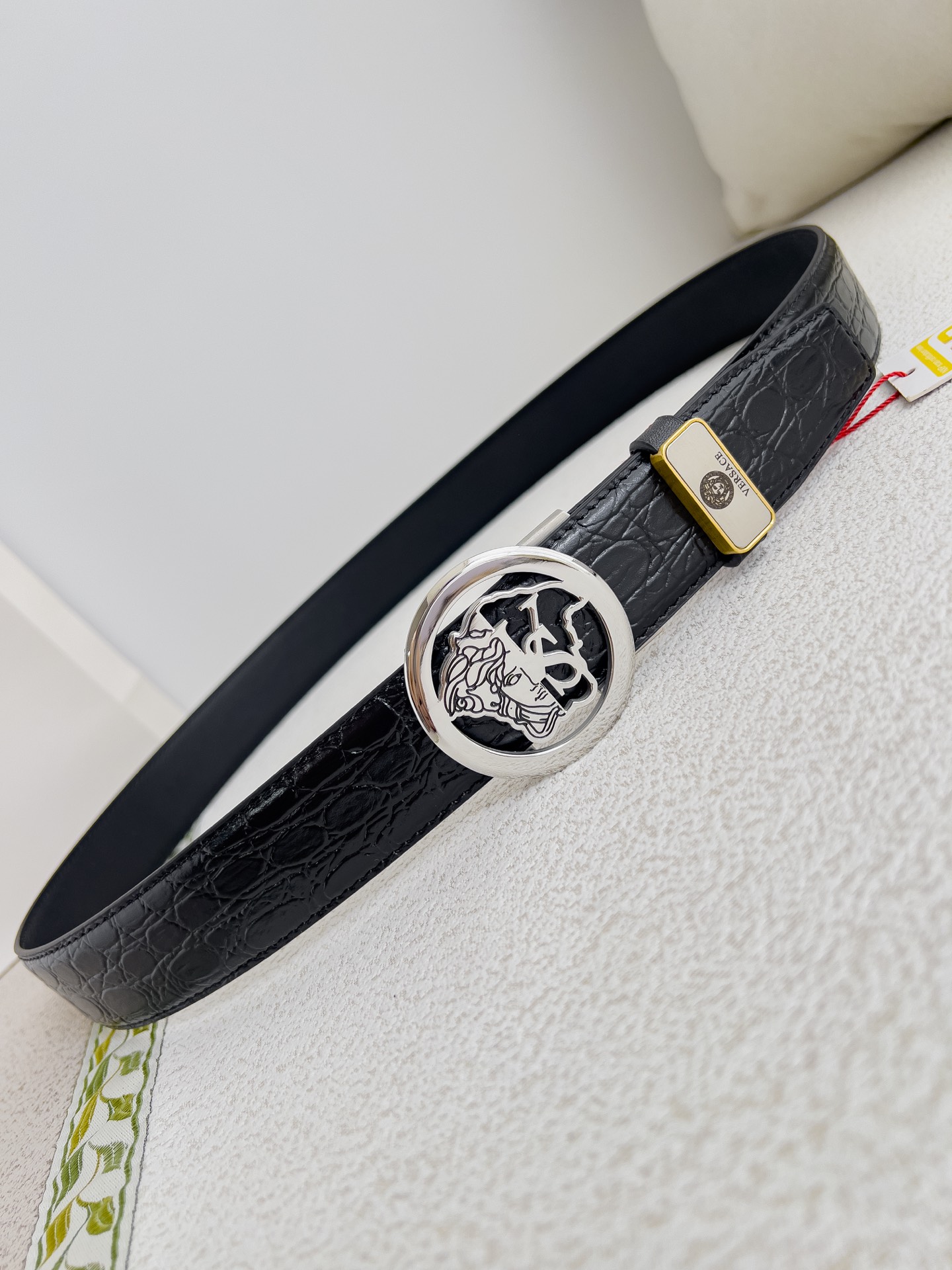 【VERSACE】(ヴェルサーチ) 3.5cmベルト メンズ 240903-BRAND OFF