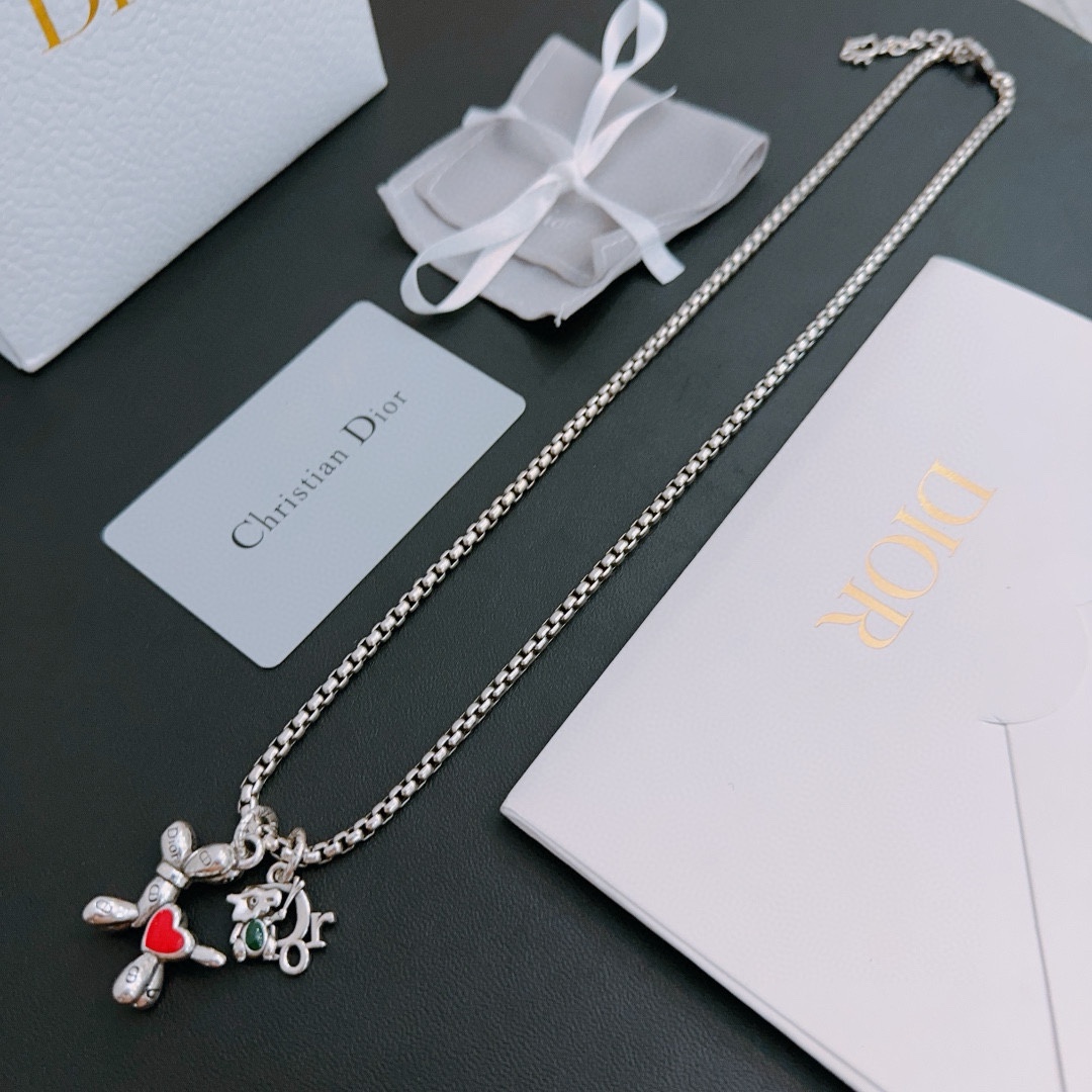 【DIOR】ネックレス、新しいネックレス万能シンプルファッションオーナメント 240730-BRAND OFF