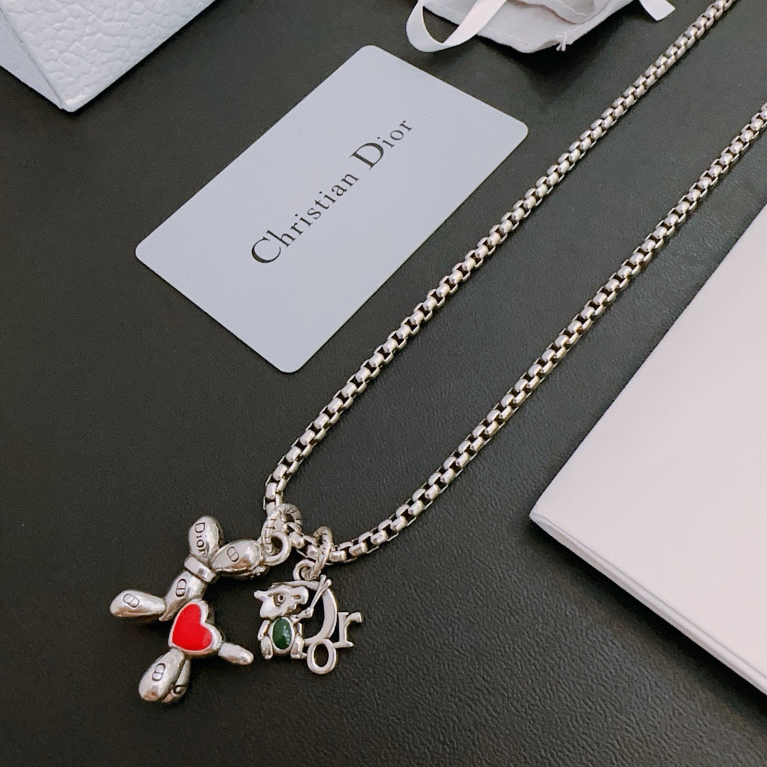 【DIOR】ネックレス、新しいネックレス万能シンプルファッションオーナメント 240730-BRAND OFF