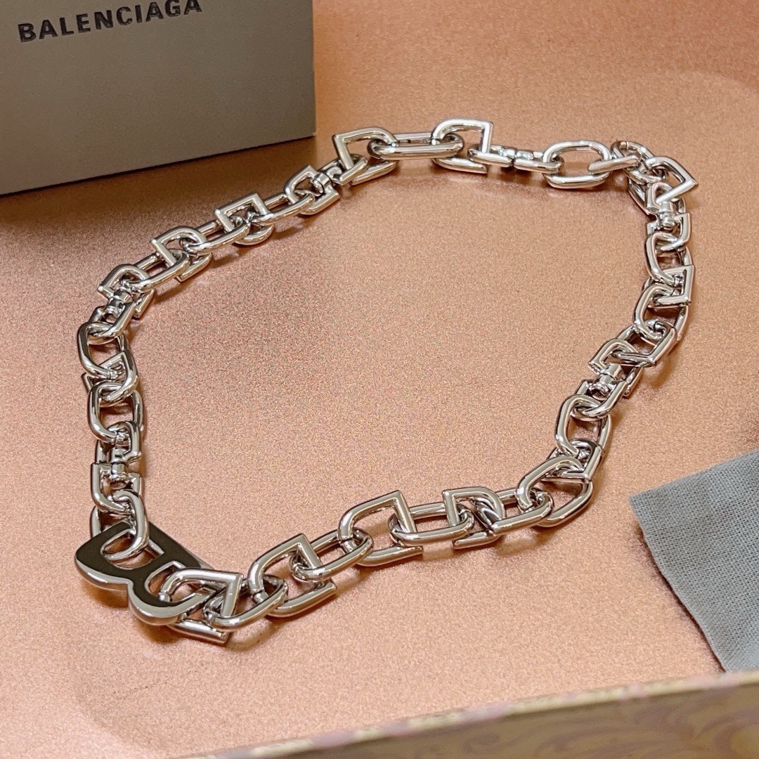 【2026】【BALENCIAGA】ネックレス、新しいネックレス万能シンプルファッションオーナメント  240814-BRAND OFF