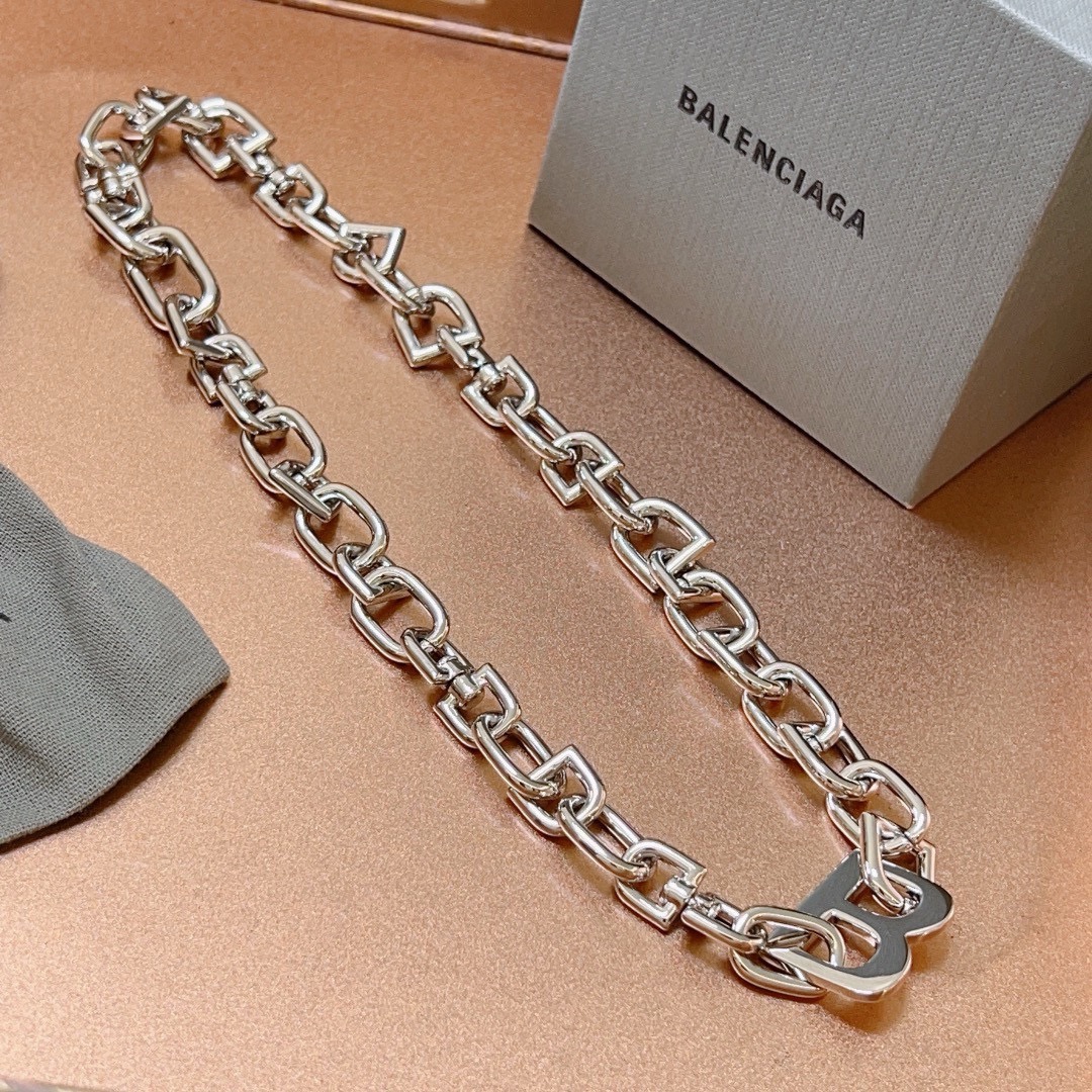 【2026】【BALENCIAGA】ネックレス、新しいネックレス万能シンプルファッションオーナメント  240814-BRAND OFF