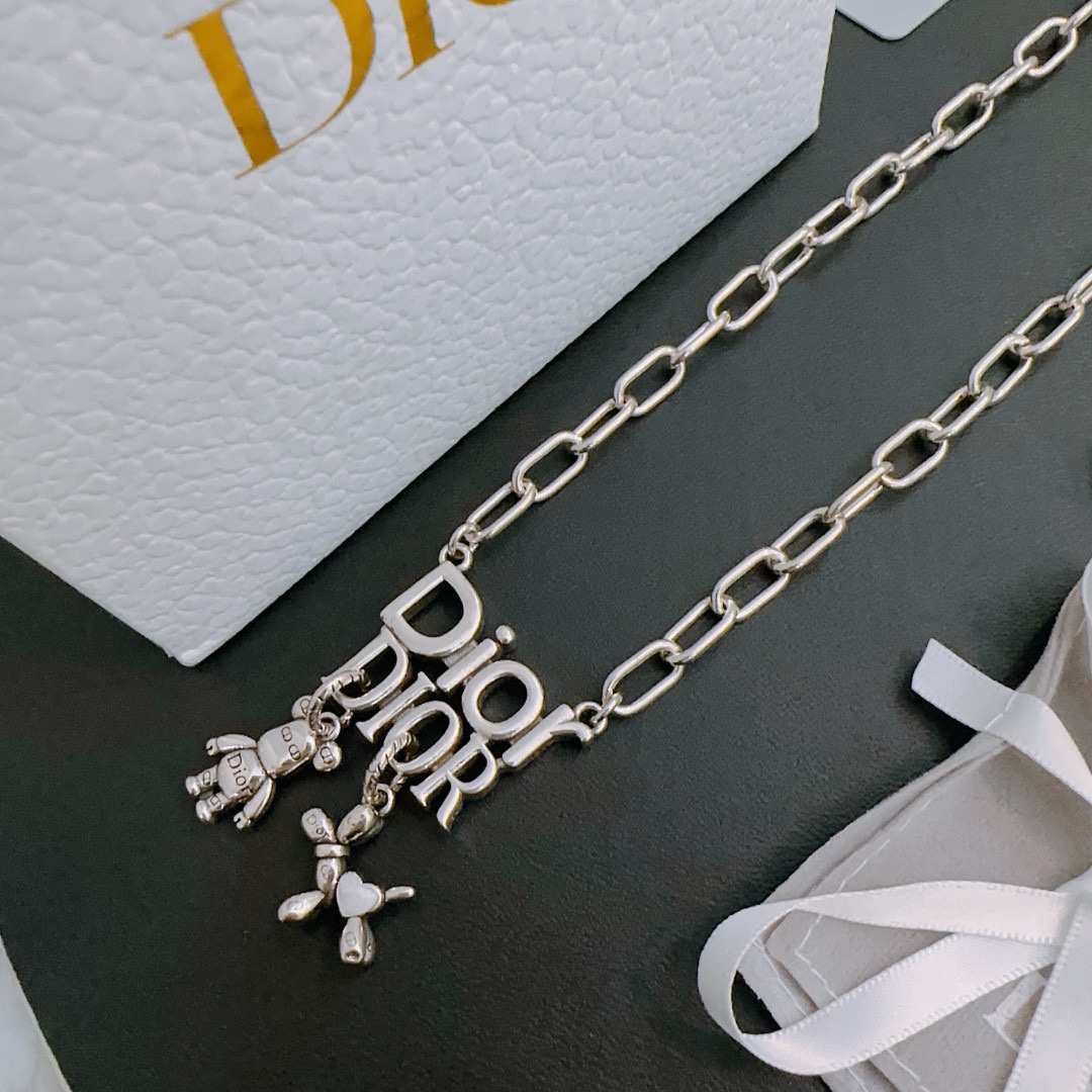 【DIOR】ネックレス、新しいネックレス万能シンプルファッションオーナメント 240730-BRAND OFF