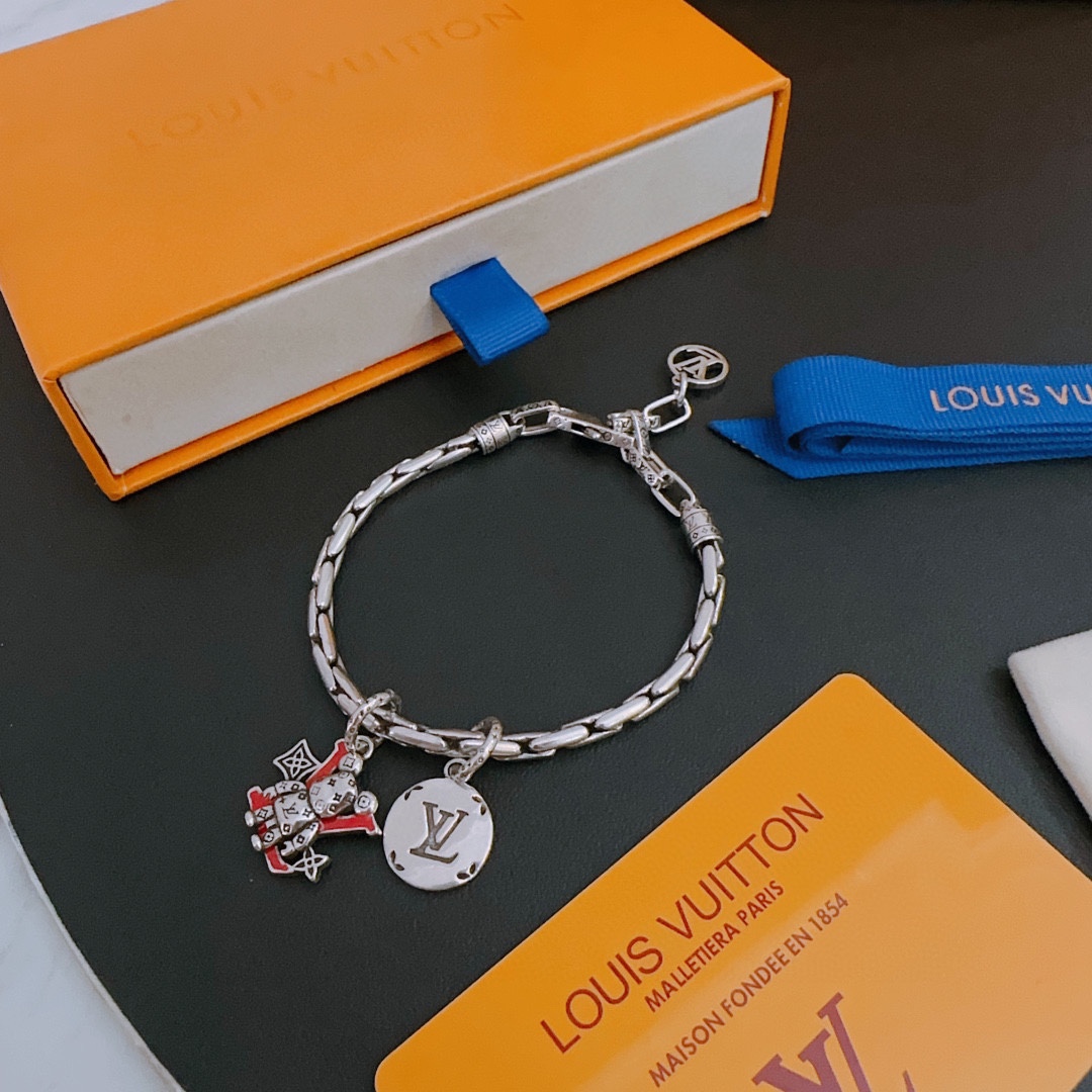 【LOUIS VUITTON】ブレスレット、ファッションシンプルなスタイル240813-BRAND OFF