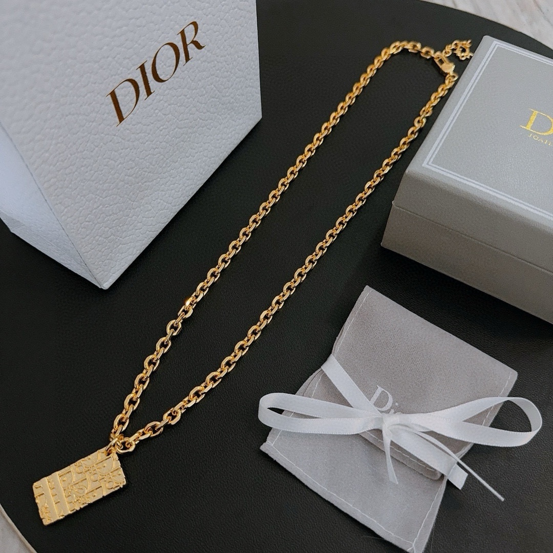 【2026】【DIOR】ネックレス、新しいネックレス万能シンプルファッションオーナメント240812-BRAND OFF
