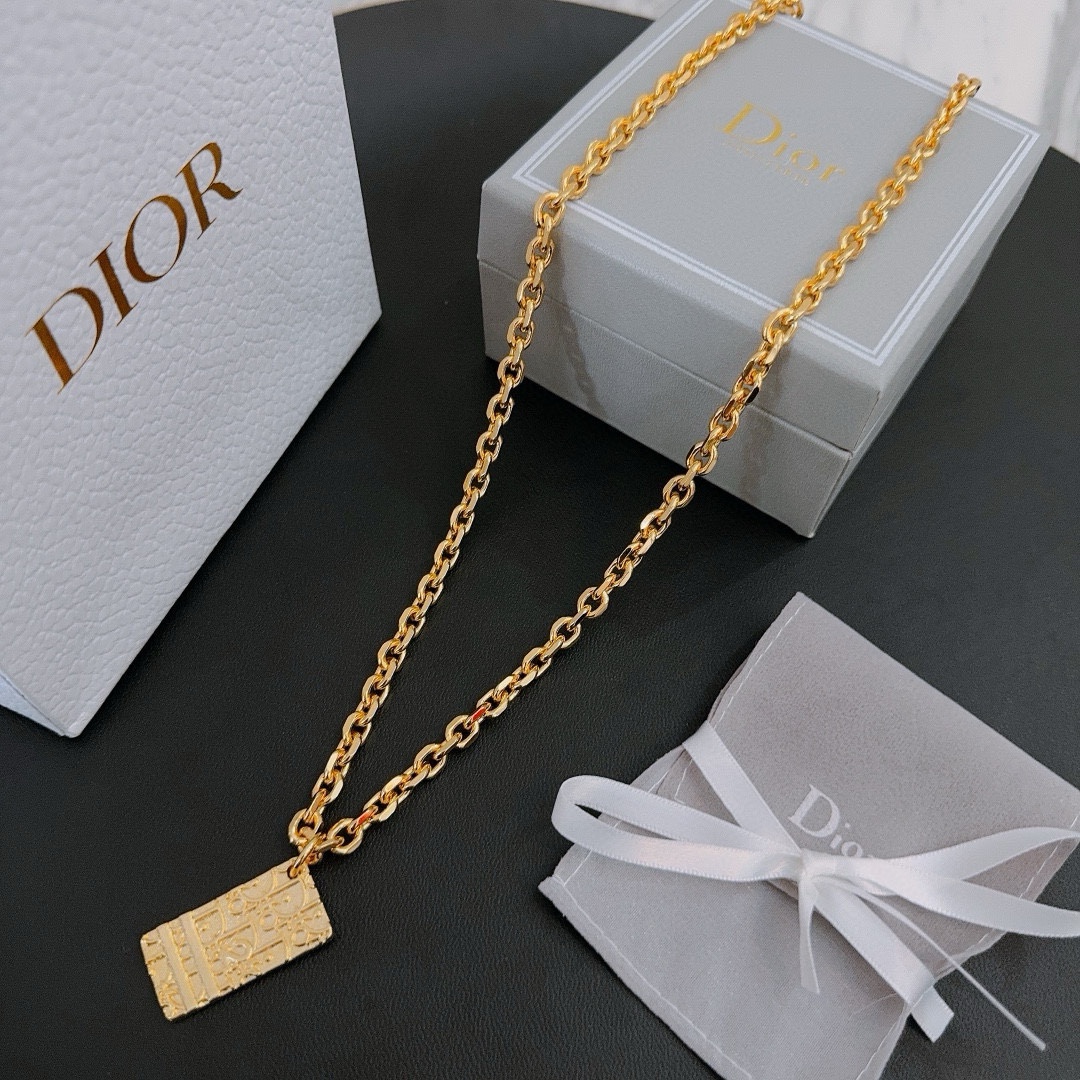 【2026】【DIOR】ネックレス、新しいネックレス万能シンプルファッションオーナメント240812-BRAND OFF