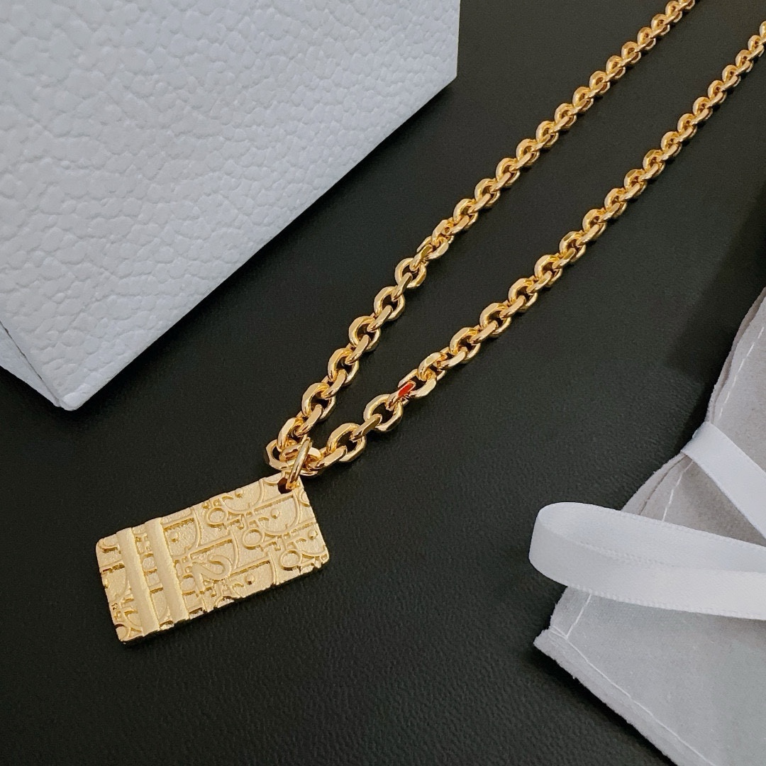 【2026】【DIOR】ネックレス、新しいネックレス万能シンプルファッションオーナメント240812-BRAND OFF