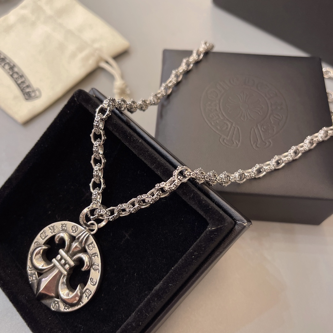 【CHROME HEARTS】ネックレス、新しいネックレス万能シンプルファッションオーナメント240812-BRAND OFF