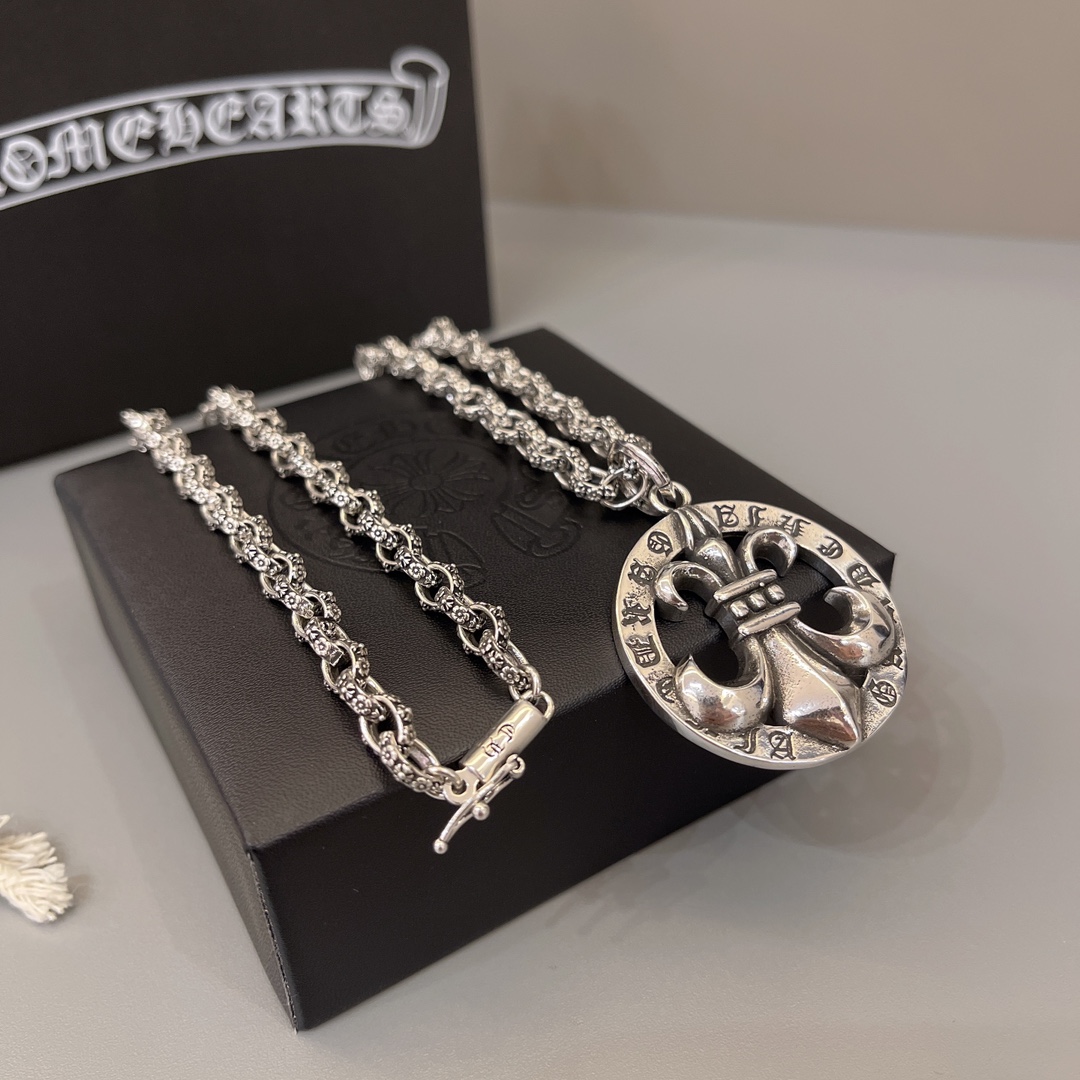 【CHROME HEARTS】ネックレス、新しいネックレス万能シンプルファッションオーナメント240812-BRAND OFF