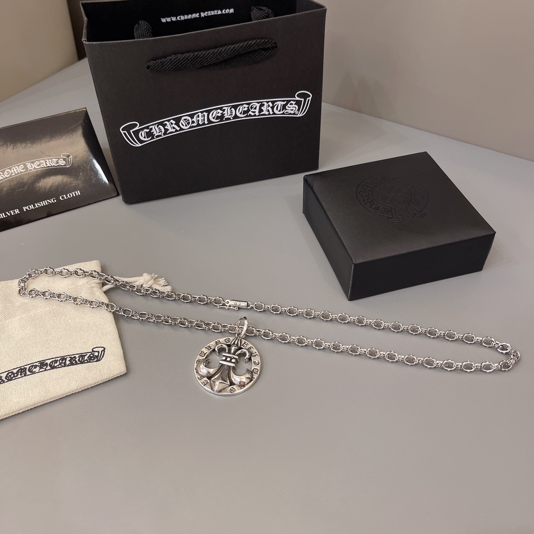 【CHROME HEARTS】ネックレス、新しいネックレス万能シンプルファッションオーナメント240812-BRAND OFF