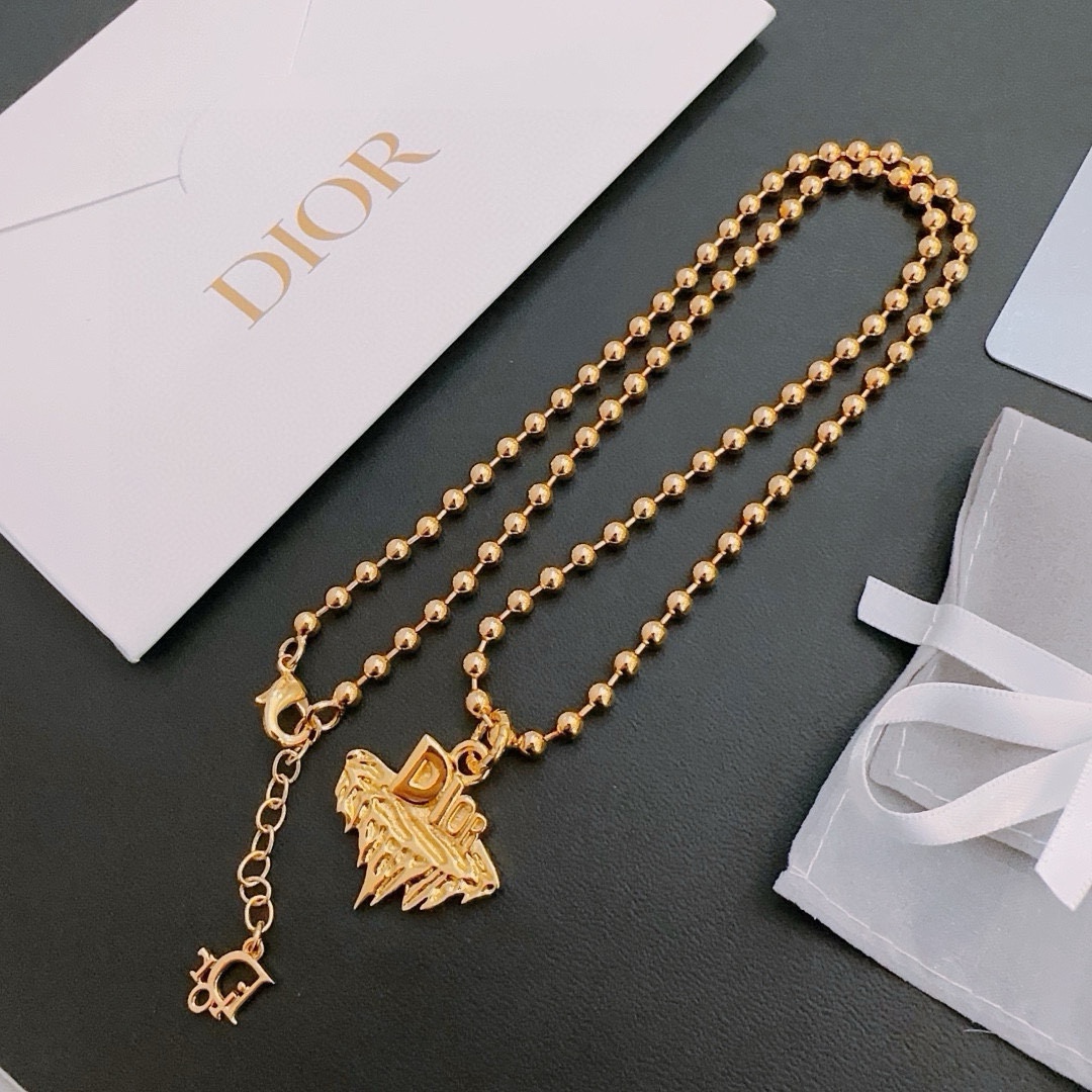【DIOR】ネックレス、新しいネックレス万能シンプルファッションオーナメント240812-BRAND OFF