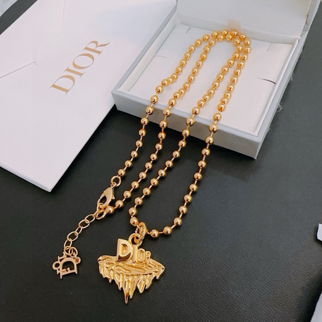 【DIOR】ネックレス、新しいネックレス万能シンプルファッションオーナメント240812-BRAND OFF