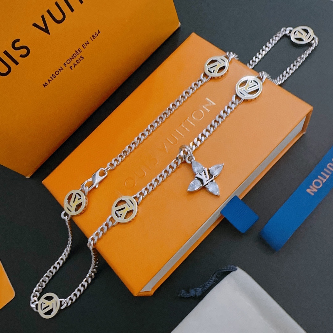 【2026】【LOUIS VUITTON】ネックレス、新しいネックレス万能シンプルファッションオーナメント 240813-BRAND OFF
