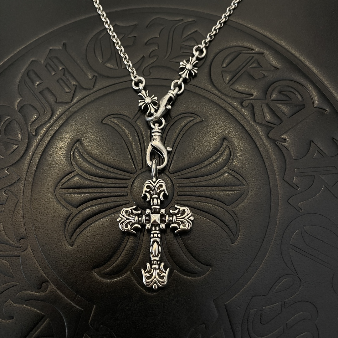 【CHROME HEARTS】ネックレス、新しいネックレス万能シンプルファッションオーナメント240812-BRAND OFF