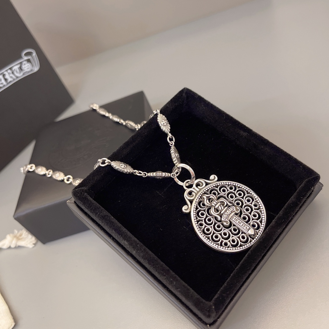 【CHROME HEARTS】ネックレス、新しいネックレス万能シンプルファッションオーナメント  241014-BRAND OFF