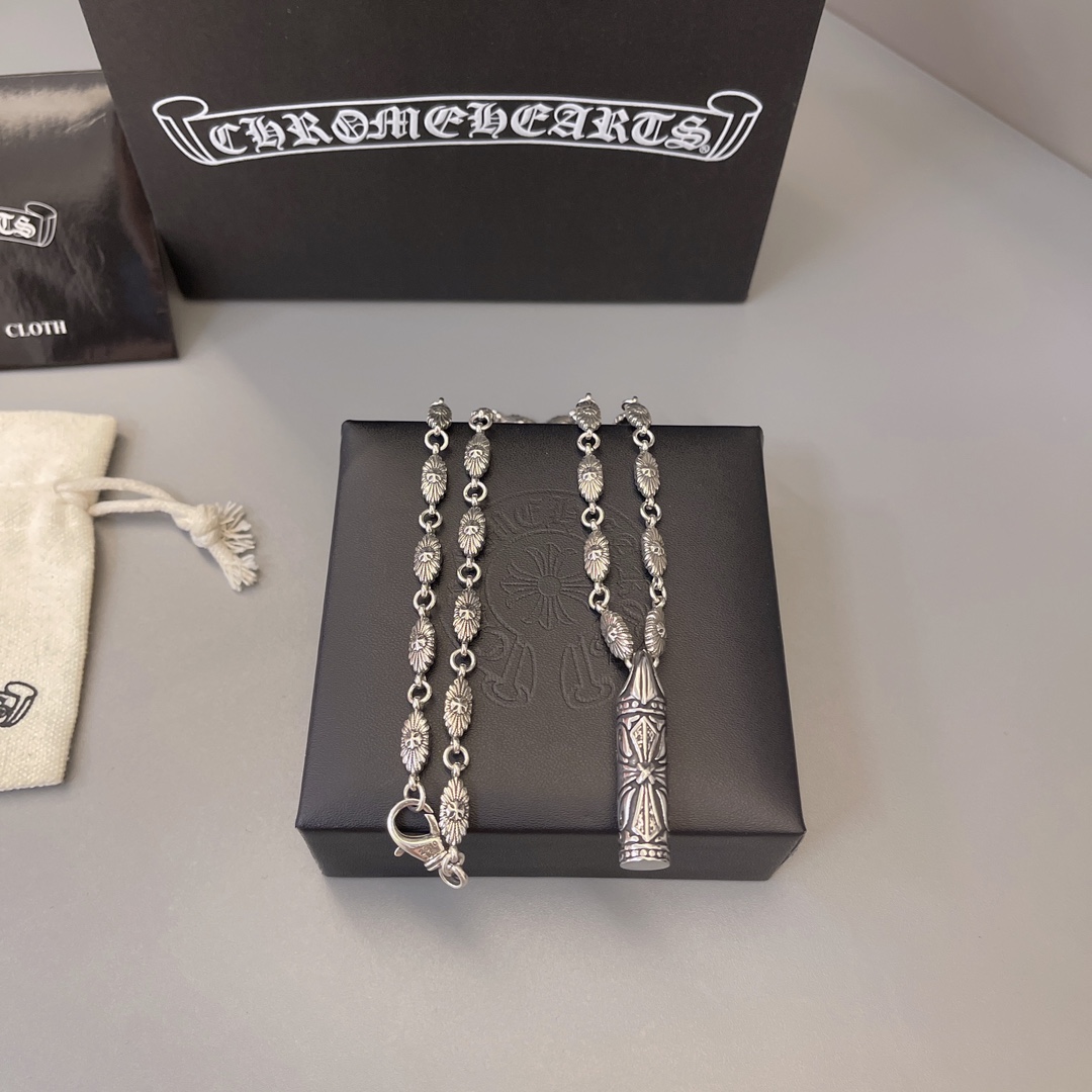 【CHROME HEARTS】ネックレス、新しいネックレス万能シンプルファッションオーナメント  241014-BRAND OFF