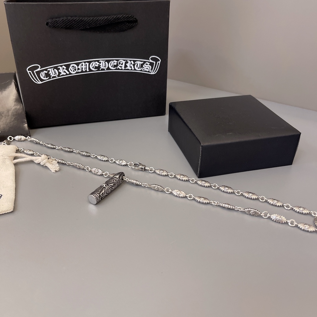【CHROME HEARTS】ネックレス、新しいネックレス万能シンプルファッションオーナメント  241014-BRAND OFF