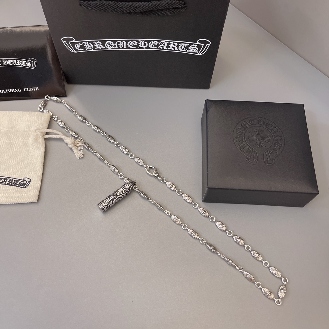 【CHROME HEARTS】ネックレス、新しいネックレス万能シンプルファッションオーナメント  241014-BRAND OFF