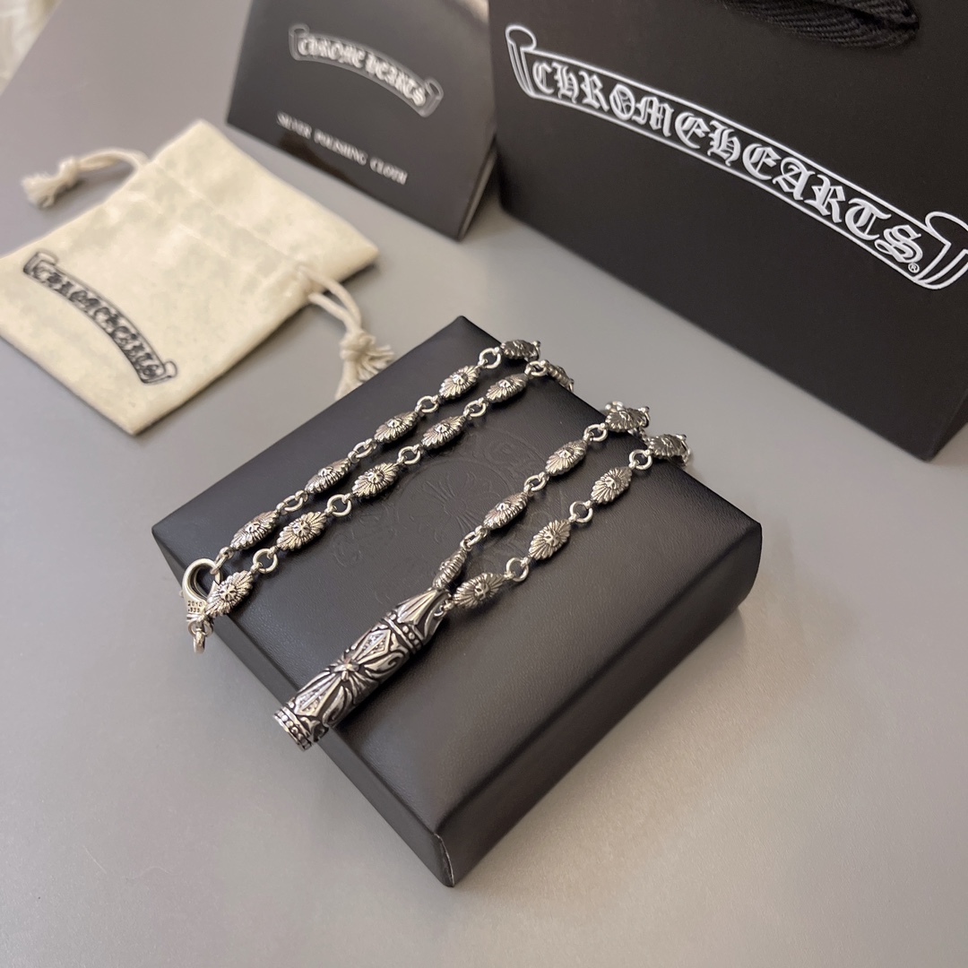 【CHROME HEARTS】ネックレス、新しいネックレス万能シンプルファッションオーナメント  241014-BRAND OFF