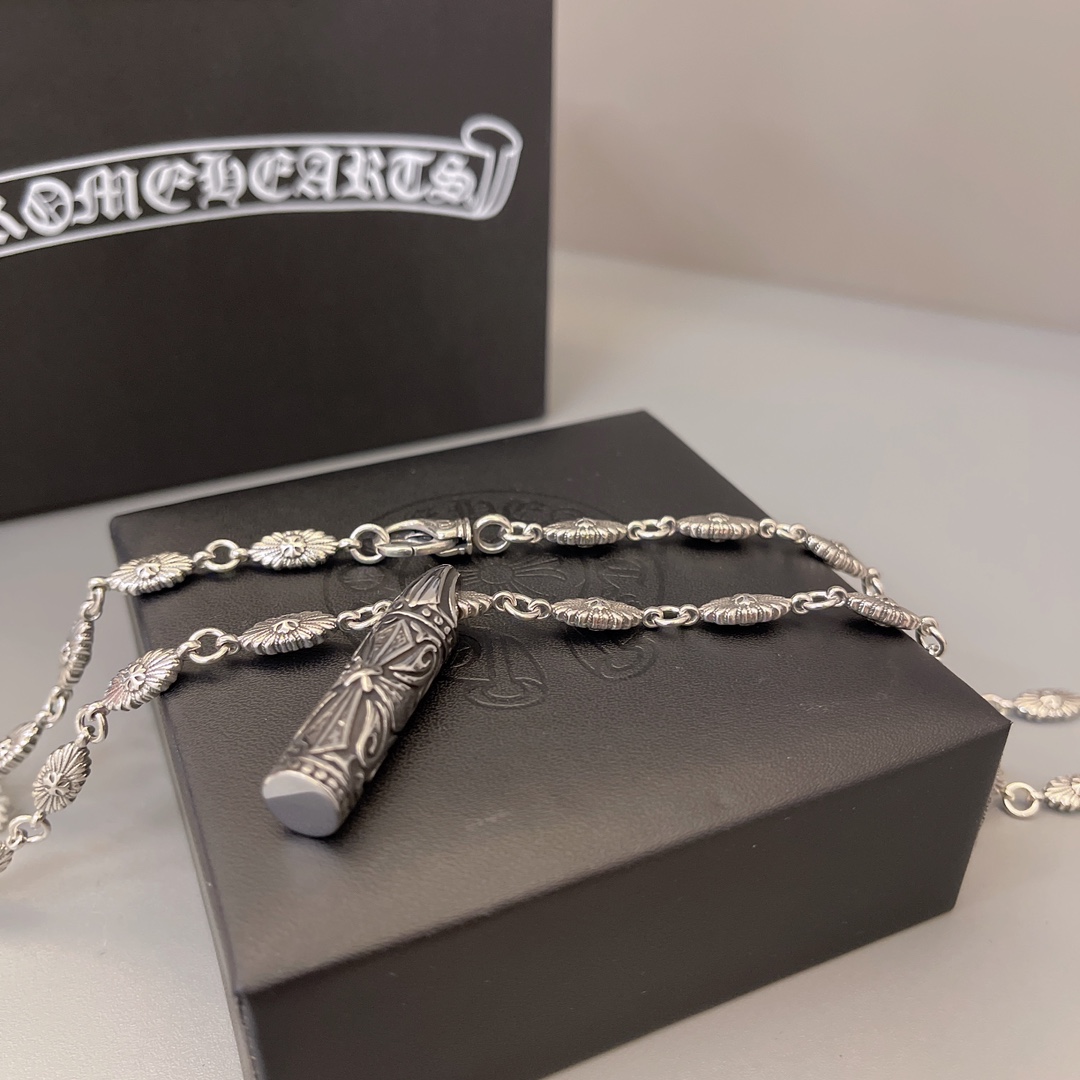【CHROME HEARTS】ネックレス、新しいネックレス万能シンプルファッションオーナメント  241014-BRAND OFF