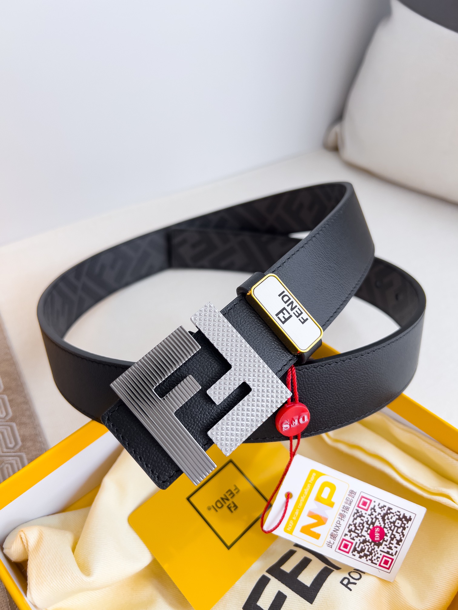 【FENDI】(フェンディ) 3.5cmベルト メンズ 240903-BRAND OFF