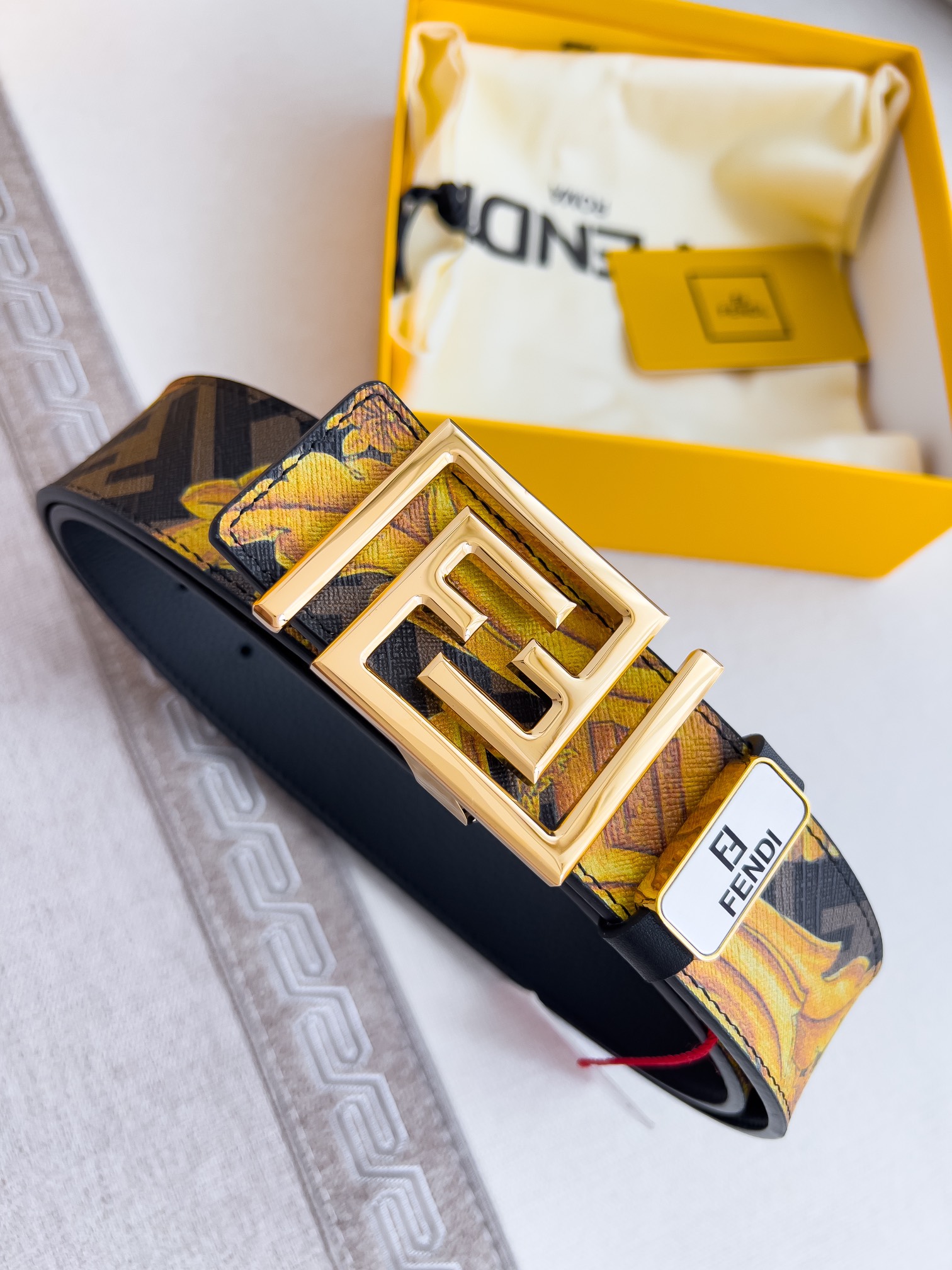 【FENDI】(フェンディ) 4cmベルト メンズ 240903-BRAND OFF
