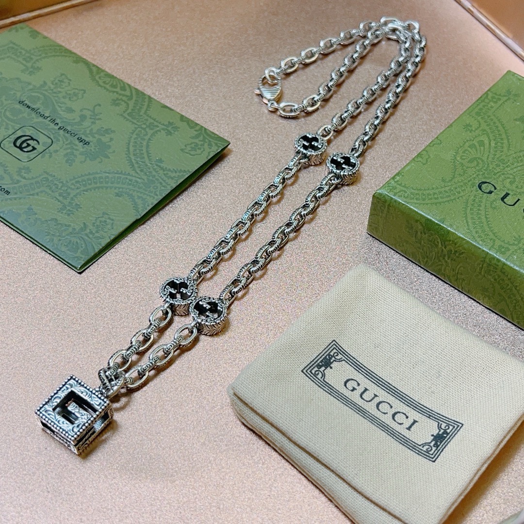 【2026】【GUCCI】ネックレス、新しいネックレス万能シンプルファッションオーナメント 240815-BRAND OFF