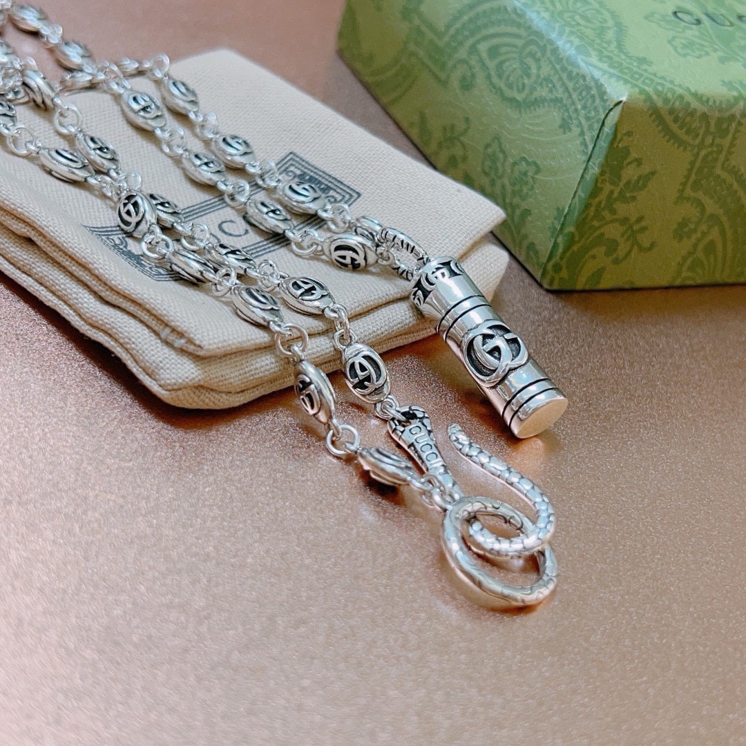 【2026】【GUCCI】ネックレス、新しいネックレス万能シンプルファッションオーナメント 240815-BRAND OFF