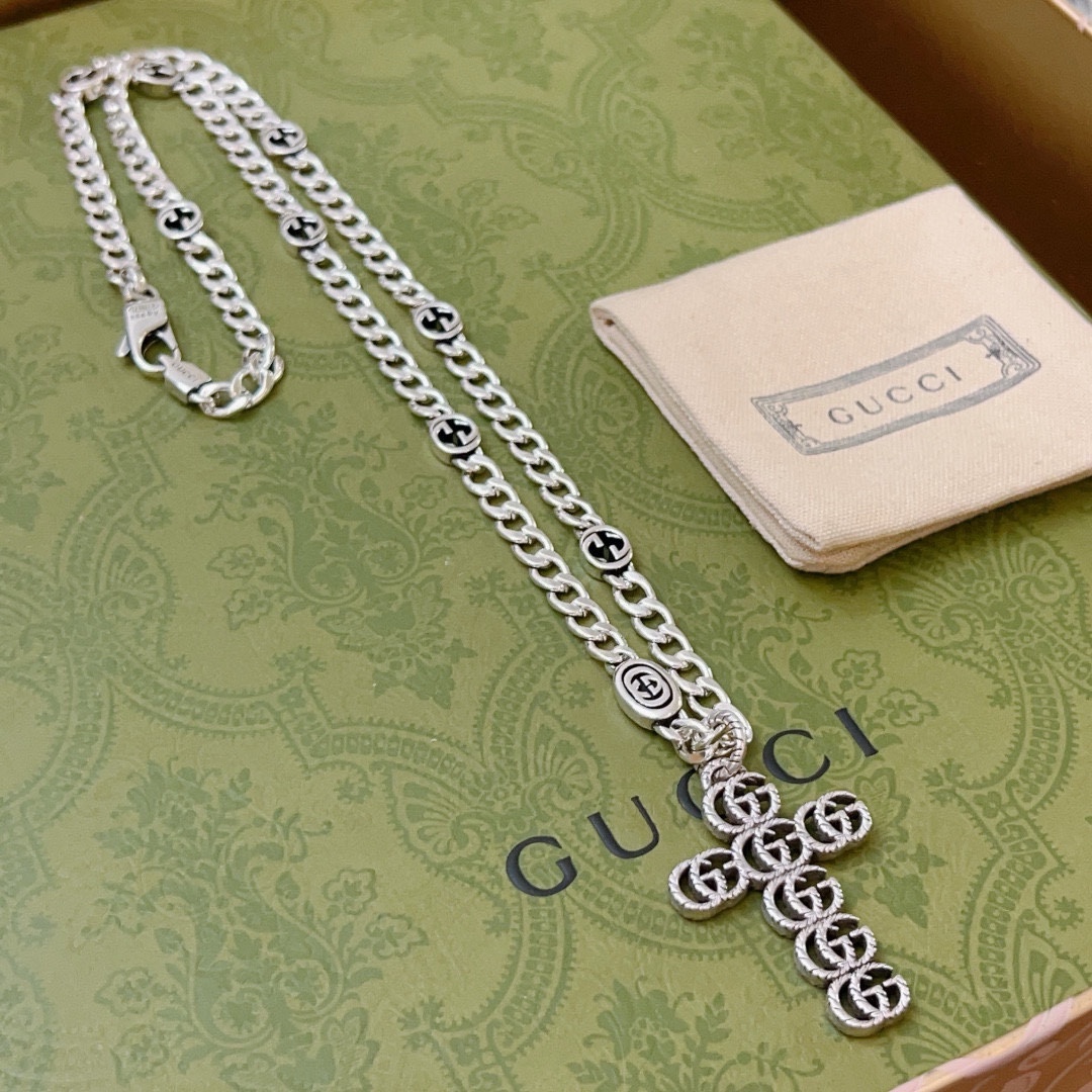 【2026】【GUCCI】ネックレス、新しいネックレス万能シンプルファッションオーナメント 240815-BRAND OFF