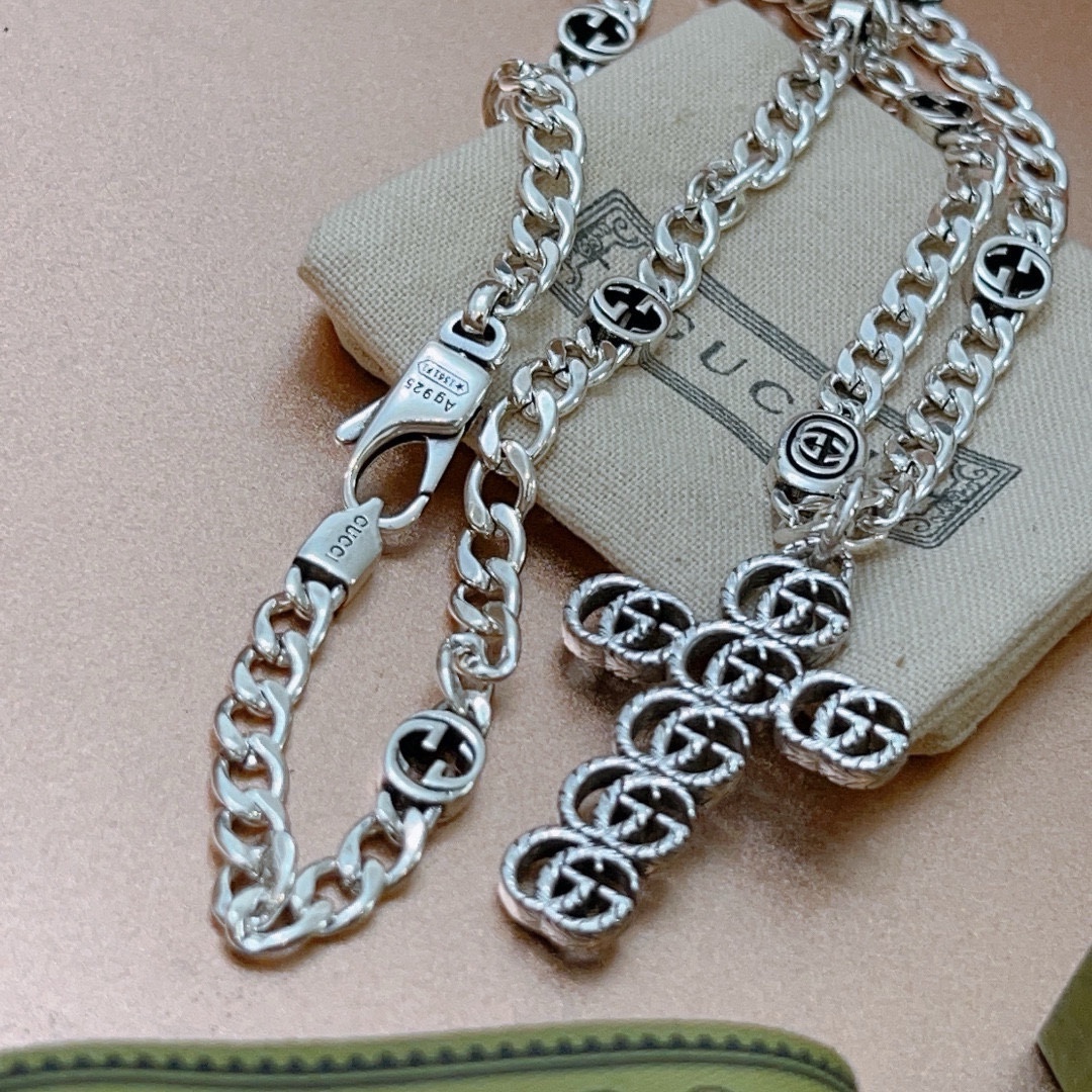 【2026】【GUCCI】ネックレス、新しいネックレス万能シンプルファッションオーナメント 240815-BRAND OFF