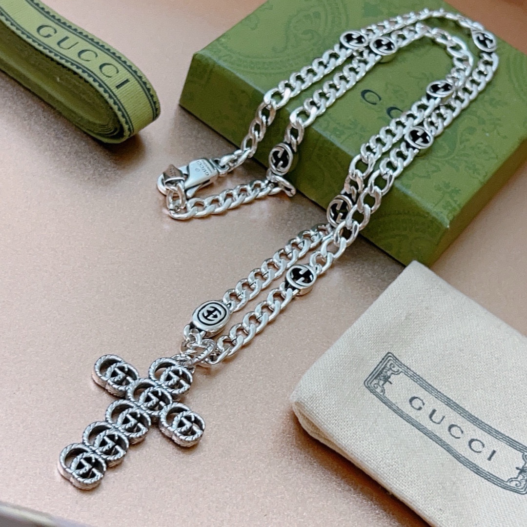 【2026】【GUCCI】ネックレス、新しいネックレス万能シンプルファッションオーナメント 240815-BRAND OFF