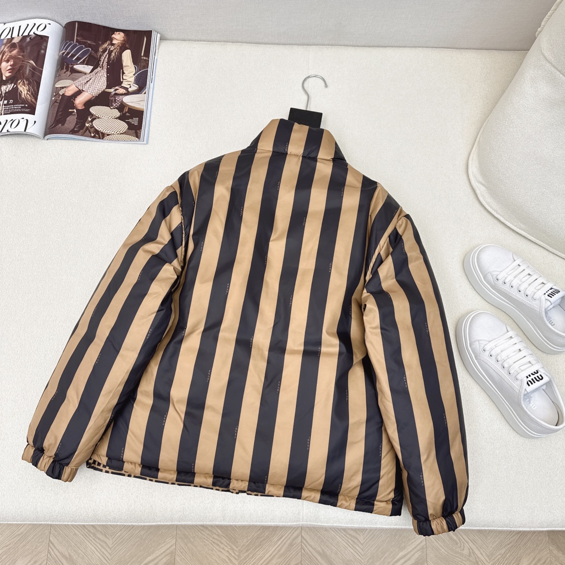 FENDI（フェンディ） 両面着可能ダウンジャケット ご好評に付き再入荷！-BRAND OFF