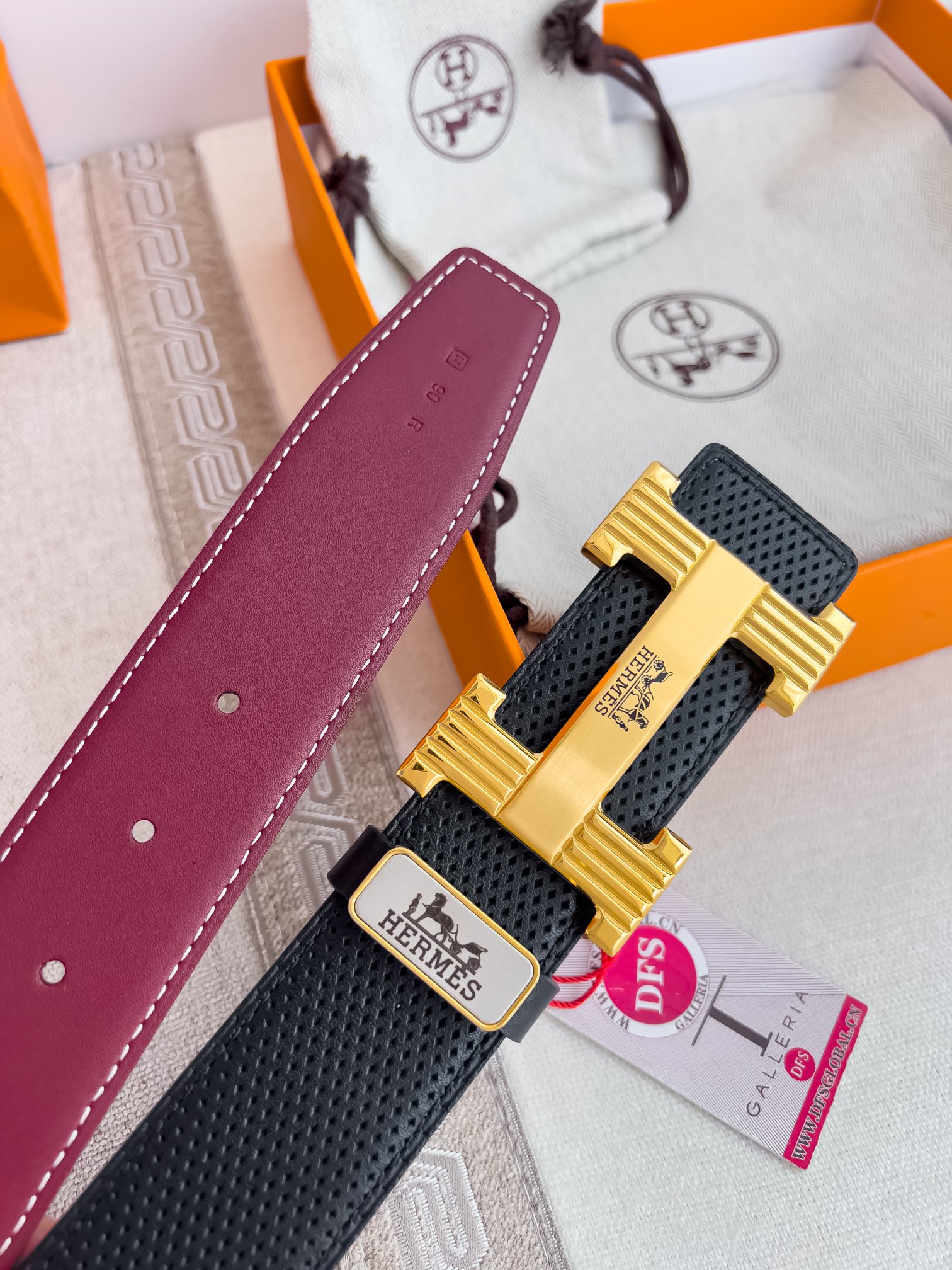 【Hermès】(エルメス) 3.8cmベルト メンズ 240903-BRAND OFF